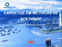 Tablet Screenshot of apfmetricas.com.br